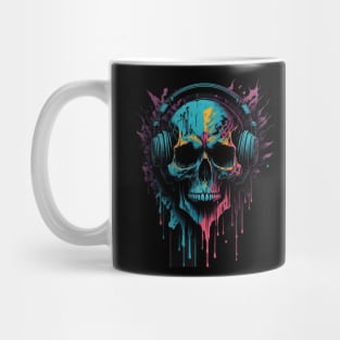 ink splash skull Mug